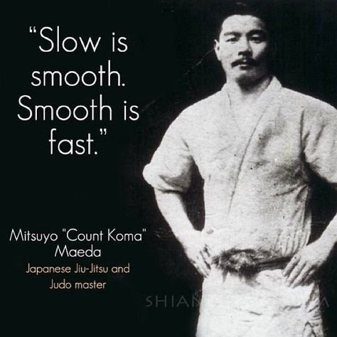 Slow is Smooth and Smooth is Fast