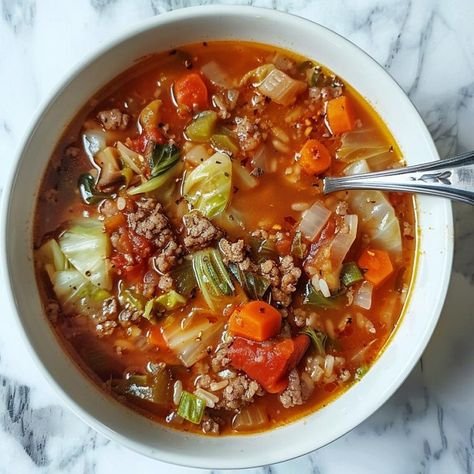 Cabbage roll soup
