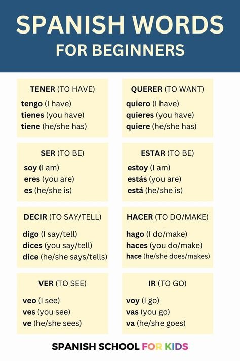 Spanish words that start with H