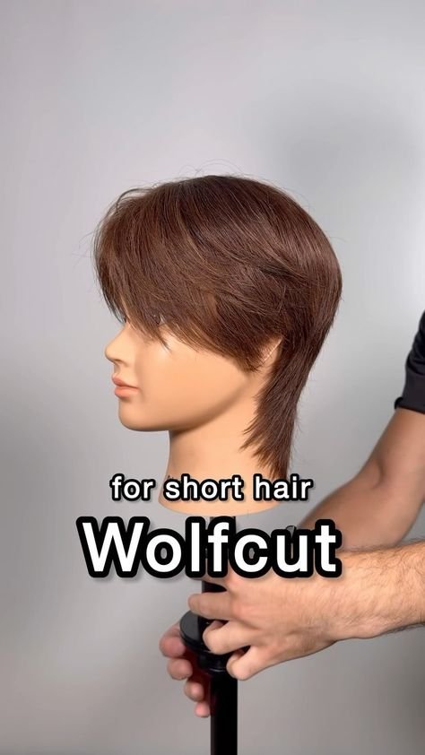 wolf cut
